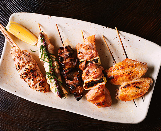 焼き鳥盛り合わせ